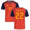Officiële Voetbalshirt Spanje Cucurella 22 Thuis WK 2026 - Heren