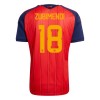 Officiële Voetbalshirt Spanje ZUBIMENDI 18 Thuis WK 2026 - Heren