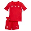 Officiële Voetbalshirt + Korte Broek Zwitserland Thuis WK 2026 - Kids