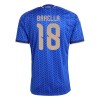 Officiële Voetbalshirt Italië Barella 18 Thuis WK 2026 - Heren