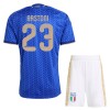 Officiële Voetbalshirt + Korte Broek Italië Bastoni 23 Thuis WK 2026 - Kids