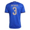 Officiële Voetbalshirt + Korte Broek Italië Dimarco 3 Thuis WK 2026 - Kids