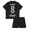 Officiële Voetbalshirt + Korte Broek Paris Saint-Germain Fabian 8 Vierde Jordan 2025-26 - Kids Officiële Voetbalshirt + Korte Broek Paris Saint-Germain Fabian 8 Vierde Jordan 2025-26 - Kids