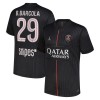 Officiële Voetbalshirt Paris Saint-Germain B. Barcola 29 Vierde Jordan 2025-26 - Heren