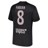 Officiële Voetbalshirt Paris Saint-Germain Fabian 8 Vierde Jordan 2025-26 - Heren