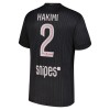 Officiële Voetbalshirt Paris Saint-Germain Hakimi 2 Vierde Jordan 2025-26 - Heren
