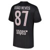Officiële Voetbalshirt Paris Saint-Germain Joao Neves 87 Vierde Jordan 2025-26 - Heren