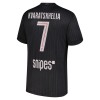 Officiële Voetbalshirt Paris Saint-Germain Kvaratskhelia 7 Vierde Jordan 2025-26 - Heren