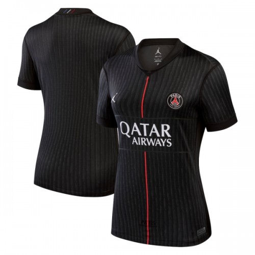 Officiële Voetbalshirt Paris Saint-Germain Vierde Jordan 2025-26 - Dames Officiële Voetbalshirt Paris Saint-Germain Vierde Jordan 2025-26 - Dames
