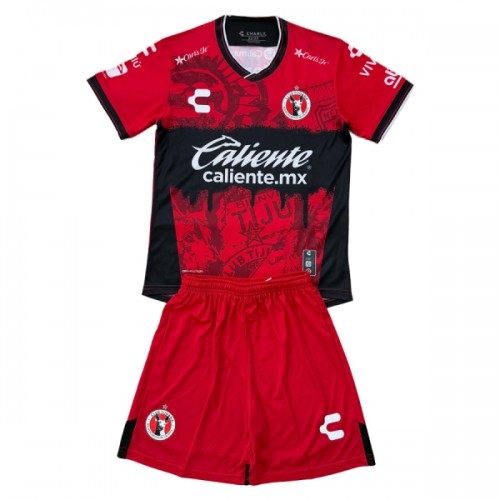 Officiële Voetbalshirt + Korte Broek Club Tijuana Thuis 2025-26 - Kids Officiële Voetbalshirt + Korte Broek Club Tijuana Thuis 2025-26 - Kids