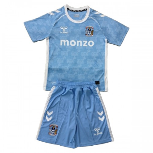 Officiële Voetbalshirt + Korte Broek Coventry City Thuis 2025-26 - Kids Officiële Voetbalshirt + Korte Broek Coventry City Thuis 2025-26 - Kids