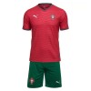 Officiële Voetbalshirt + Korte Broek Portugal Thuis WK 2026 - Kids