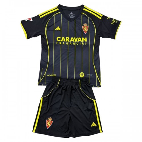 Officiële Voetbalshirt + Korte Broek Real Zaragoza Uit 2025-26 - Kids Officiële Voetbalshirt + Korte Broek Real Zaragoza Uit 2025-26 - Kids