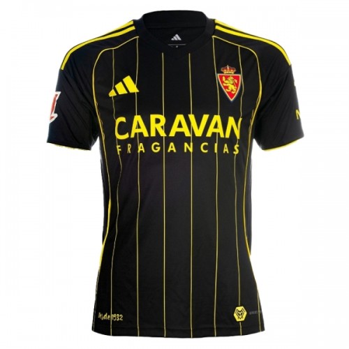 Officiële Voetbalshirt Real Zaragoza Uit 2025-26 - Heren Officiële Voetbalshirt Real Zaragoza Uit 2025-26 - Heren