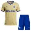 Officiële Voetbalshirt + Korte Broek Olympique de Marseille Vierde 2025-26 - Kids