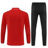 AC Milan Trainings Sweatshirt Quarter-zip 2025-26 Rode - Heren