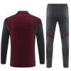 Arsenal Trainings Sweatshirt Quarter-zip 2025-26 Rode - Heren