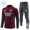 Arsenal Trainings Sweatshirt Quarter-zip 2025-26 Rode - Kids