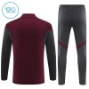 Arsenal Trainings Sweatshirt Quarter-zip 2025-26 Rode - Kids