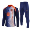FC Barcelona Trainings Sweatshirt Quarter-zip 2025-26 Blauwe - Heren FC Barcelona Trainings Sweatshirt Quarter-zip 2025-26 Blauwe - Heren