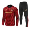 Feyenoord Rotterdam Trainings Sweatshirt Quarter-zip 2025-26 Rode - Heren