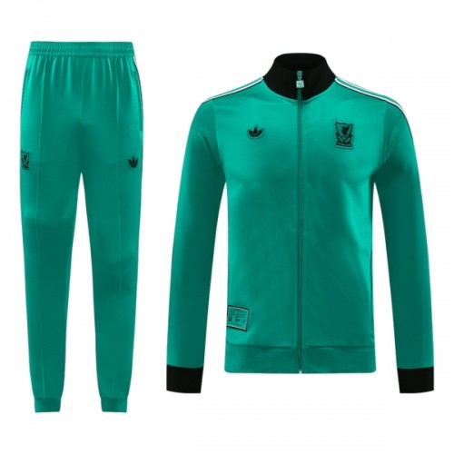 Liverpool Trainingsjack Pak 2025-26 Groene - Heren Liverpool Trainingsjack Pak 2025-26 Groene - Heren