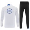 Paris Saint-Germain Trainings Sweatshirt Quarter-zip 2025-26 Witte - Heren