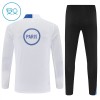 Paris Saint-Germain Trainings Sweatshirt Quarter-zip 2025-26 Witte - Kids