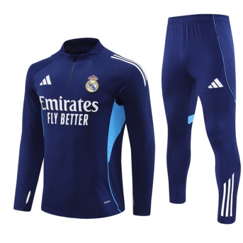 Real Madrid Trainings Sweatshirt Quarter-zip 2025-26 Grijze - Heren Real Madrid Trainings Sweatshirt Quarter-zip 2025-26 Grijze - Heren