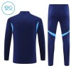 Real Madrid Trainings Sweatshirt Quarter-zip 2025-26 Grijze - Kids