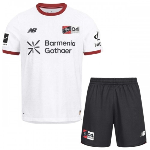 Officiële Voetbalshirt + Korte Broek Bayer 04 Leverkusen Vierde 2025-26 - Kids Officiële Voetbalshirt + Korte Broek Bayer 04 Leverkusen Vierde 2025-26 - Kids