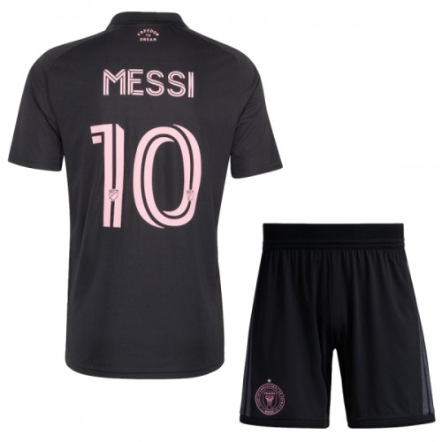 Officiële Voetbalshirt + Korte Broek Inter Miami CF Messi 10 Uit 2026 - Kids Officiële Voetbalshirt + Korte Broek Inter Miami CF Messi 10 Uit 2026 - Kids