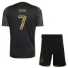 Officiële Voetbalshirt + Korte Broek Los Angeles FC Son 7 Thuis 2026 - Kids Officiële Voetbalshirt + Korte Broek Los Angeles FC Son 7 Thuis 2026 - Kids