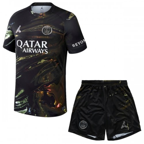 Officiële Voetbalshirt + Korte Broek Paris Saint-Germain Night Edition 2025-26 - Kids Officiële Voetbalshirt + Korte Broek Paris Saint-Germain Night Edition 2025-26 - Kids