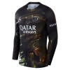 Officiële Voetbalshirt Paris Saint-Germain Hakimi 2 Night Edition 2025-26 Lange Mouw - Heren