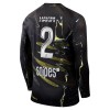 Officiële Voetbalshirt Paris Saint-Germain Hakimi 2 Night Edition 2025-26 Lange Mouw - Heren