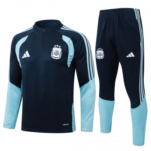 Argentinië Trainings Sweatshirt Quarter-zip 2026-27 Grijze - Heren Argentinië Trainings Sweatshirt Quarter-zip 2026-27 Grijze - Heren