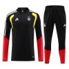 Duitsland Trainings Sweatshirt Quarter-zip 2026-27 Zwarte - Heren Duitsland Trainings Sweatshirt Quarter-zip 2026-27 Zwarte - Heren