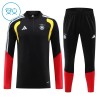 Duitsland Trainings Sweatshirt Quarter-zip 2026-27 Zwarte - Kids