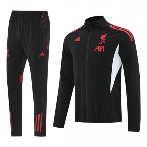 Liverpool Trainingsjack Pak 2025-26 Zwarte - Heren Liverpool Trainingsjack Pak 2025-26 Zwarte - Heren
