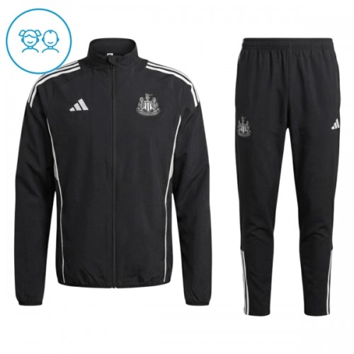 Newcastle United Trainingsjack Pak 2025-26 Zwarte - Kids Newcastle United Trainingsjack Pak 2025-26 Zwarte - Kids