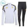 Real Madrid Trainings Sweatshirt Quarter-zip 2026-27 Witte - Kids