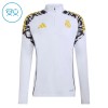 Real Madrid Trainings Sweatshirt Quarter-zip 2026-27 Witte - Kids