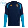 Spanje Trainings Sweatshirt Quarter-zip 2026-27 Grijze - Kids