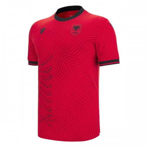 Officiële Voetbalshirt Albanië Thuis 2026-27 - Heren Officiële Voetbalshirt Albanië Thuis 2026-27 - Heren