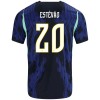 Officiële Voetbalshirt Brazilië Estevao 20 Uit WK 2026 - Heren