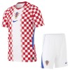 Officiële Voetbalshirt + Korte Broek Kroatië Thuis WK 2026 - Kids