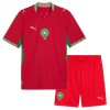 Officiële Voetbalshirt + Korte Broek Marokko Thuis WK 2026 - Kids