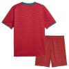 Officiële Voetbalshirt + Korte Broek Portugal Thuis WK 2026 - Kids