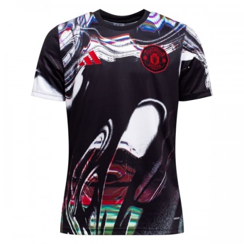 Officiële Voetbalshirt Manchester United Pre-Match 2025-26 - Heren Officiële Voetbalshirt Manchester United Pre-Match 2025-26 - Heren